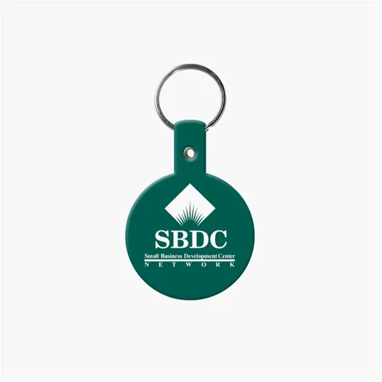 Round Flexible Key Tag with Split Ring — view 5