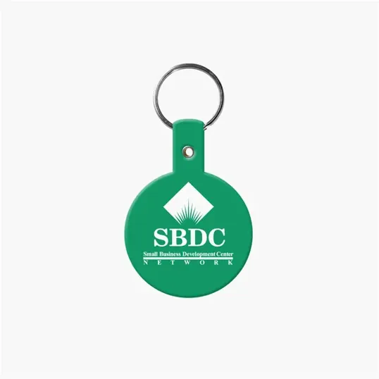 Round Flexible Key Tag with Split Ring — view 6