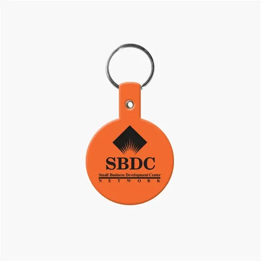 Round Flexible Key Tag with Split Ring — view 7
