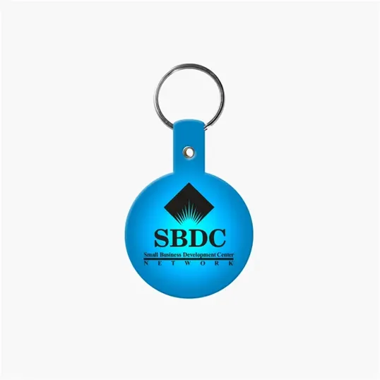 Round Flexible Key Tag with Split Ring — view 10
