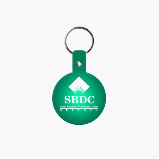 Round Flexible Key Tag with Split Ring — view 12