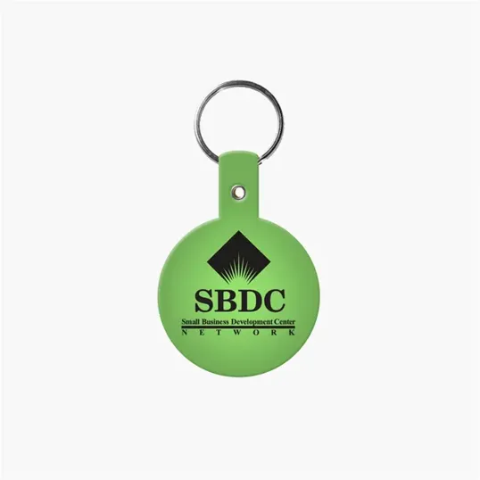 Round Flexible Key Tag with Split Ring — view 13