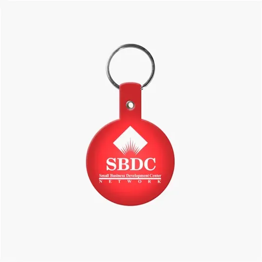 Round Flexible Key Tag with Split Ring — view 16