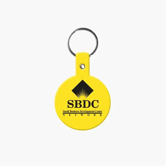 Round Flexible Key Tag with Split Ring — view 17
