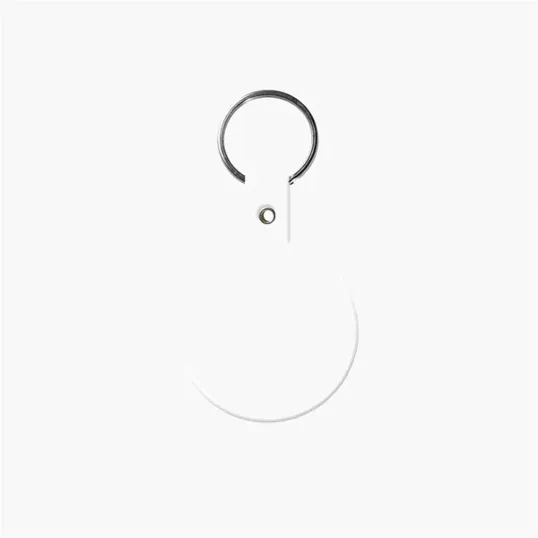 Round Flexible Key Tag with Split Ring — view 33