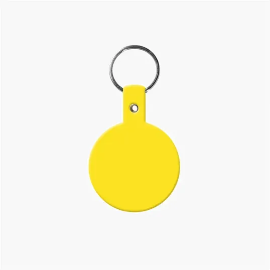 Round Flexible Key Tag with Split Ring — view 34