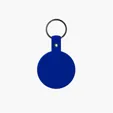 Round Flexible Key Tag with Split Ring — view 19