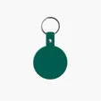 Round Flexible Key Tag with Split Ring — view 21