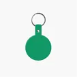 Round Flexible Key Tag with Split Ring — view 22