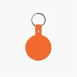 Round Flexible Key Tag with Split Ring — view 23