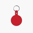 Round Flexible Key Tag with Split Ring — view 24