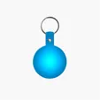 Round Flexible Key Tag with Split Ring — view 26