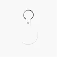 Round Flexible Key Tag with Split Ring — view 33