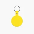 Round Flexible Key Tag with Split Ring — view 34
