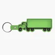 Truck Shape Flexible Key Tag with Keyring — view 13