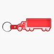 Truck Shape Flexible Key Tag with Keyring — view 16