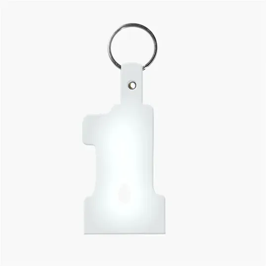 Flexible #1 Shape Key Fob KeyTag — view 11