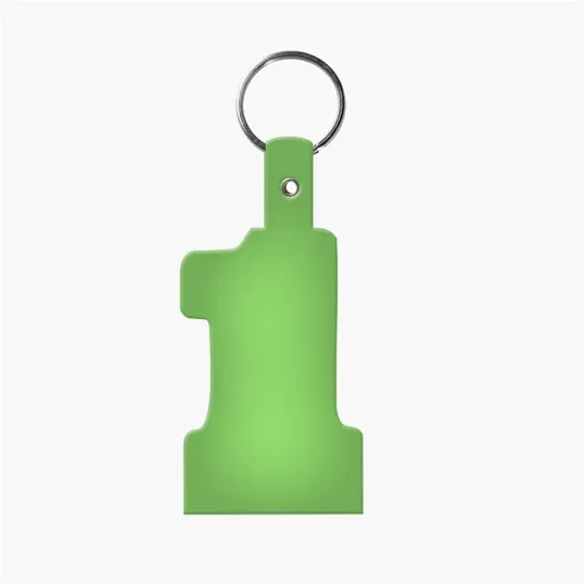 Flexible #1 Shape Key Fob KeyTag — view 13