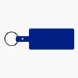 Rectangle Shape Flexible Key Tag with Split Ring — view 3