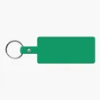 Rectangle Shape Flexible Key Tag with Split Ring — view 6