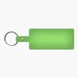 Rectangle Shape Flexible Key Tag with Split Ring — view 13