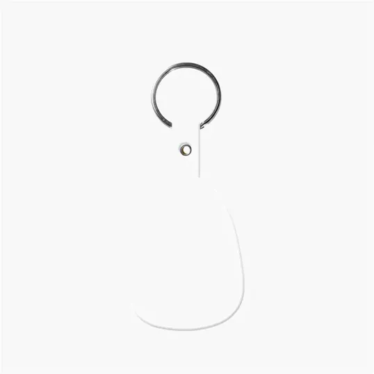 Flexible Tab Key Fob with Split Ring — view 17