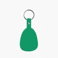 Flexible Tab Key Fob with Split Ring — view 6