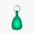 Flexible Tab Key Fob with Split Ring — view 12