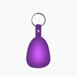 Flexible Tab Key Fob with Split Ring — view 15