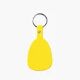 Flexible Tab Key Fob with Split Ring — view 18