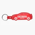 Car Shape Key Tag Keyring with Split Ring — view 12