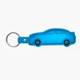 Car Shape Key Tag Keyring with Split Ring — view 24