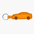 Car Shape Key Tag Keyring with Split Ring — view 28