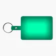 Large Rectangle Flexible Key Tag with Split Ring — view 11