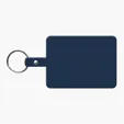 Large Rectangle Flexible Key Tag with Split Ring — view 18