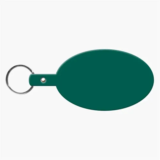 Large Oval Flexible Key Tag Keyring — view 21