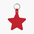 Star Key Tag with Split Ring Keychain — view 8