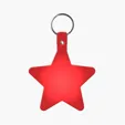 Star Key Tag with Split Ring Keychain — view 16
