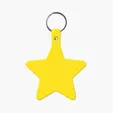 Star Key Tag with Split Ring Keychain — view 18
