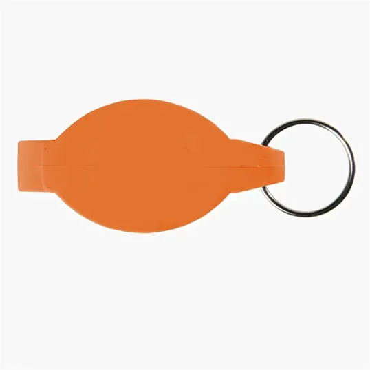 Elliptical Bottle Opener Beverage Wrench with Keychain — view 14