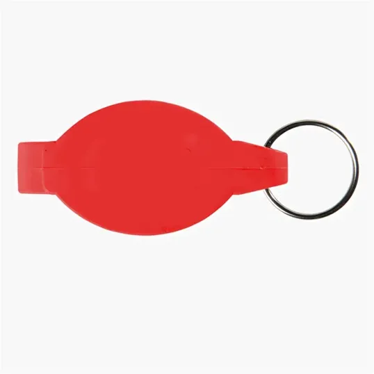 Elliptical Bottle Opener Beverage Wrench with Keychain — view 15