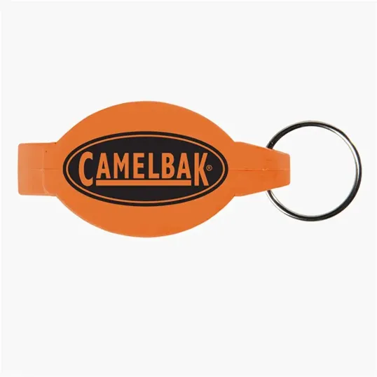 Elliptical Bottle Opener Beverage Wrench with Keychain — view 5