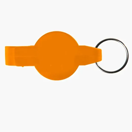 Evans Round Bottle Opener Beverage Wrench Keychain — view 14