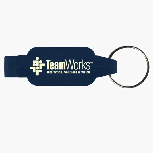Evans Rectangular Bottle Opener Beverage Wrench Keychain — view 5