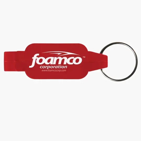 Evans Rectangular Bottle Opener Beverage Wrench Keychain — view 9