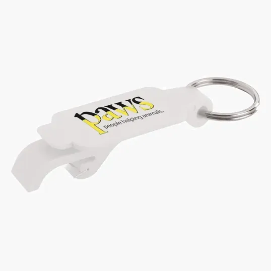 Evans Rectangular Bottle Opener Beverage Wrench Keychain — view 11