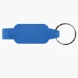 Evans Rectangular Bottle Opener Beverage Wrench Keychain — view 4
