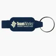 Evans Rectangular Bottle Opener Beverage Wrench Keychain — view 5