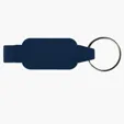 Evans Rectangular Bottle Opener Beverage Wrench Keychain — view 6