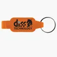 Evans Rectangular Bottle Opener Beverage Wrench Keychain — view 7